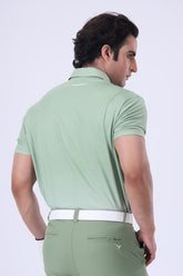 Pastel Pine Golf Polo